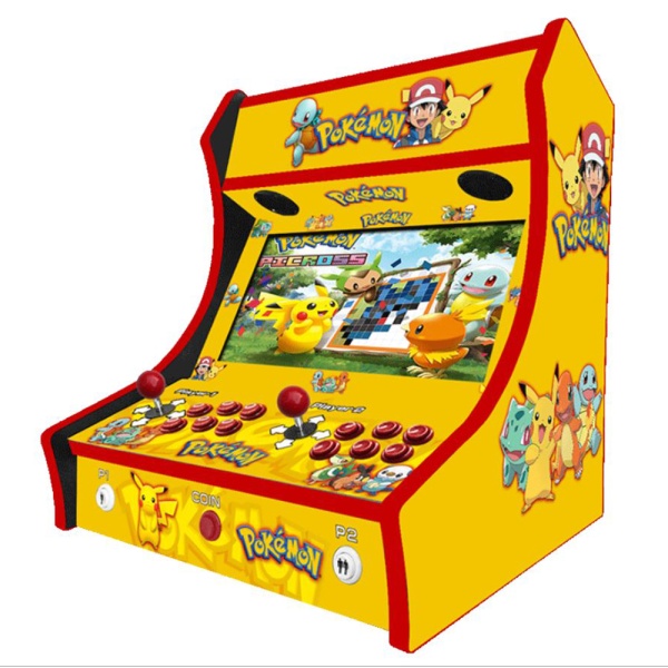 2 Player Bartop Arcade Machine - Pokemon Bartop